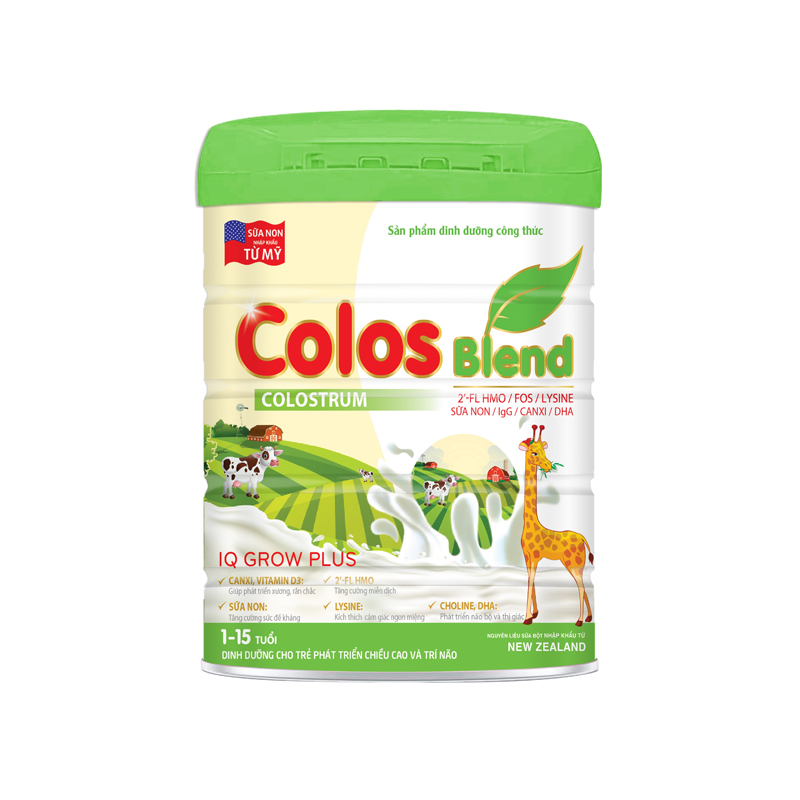 Sữa Colos Blend IQ grow plus